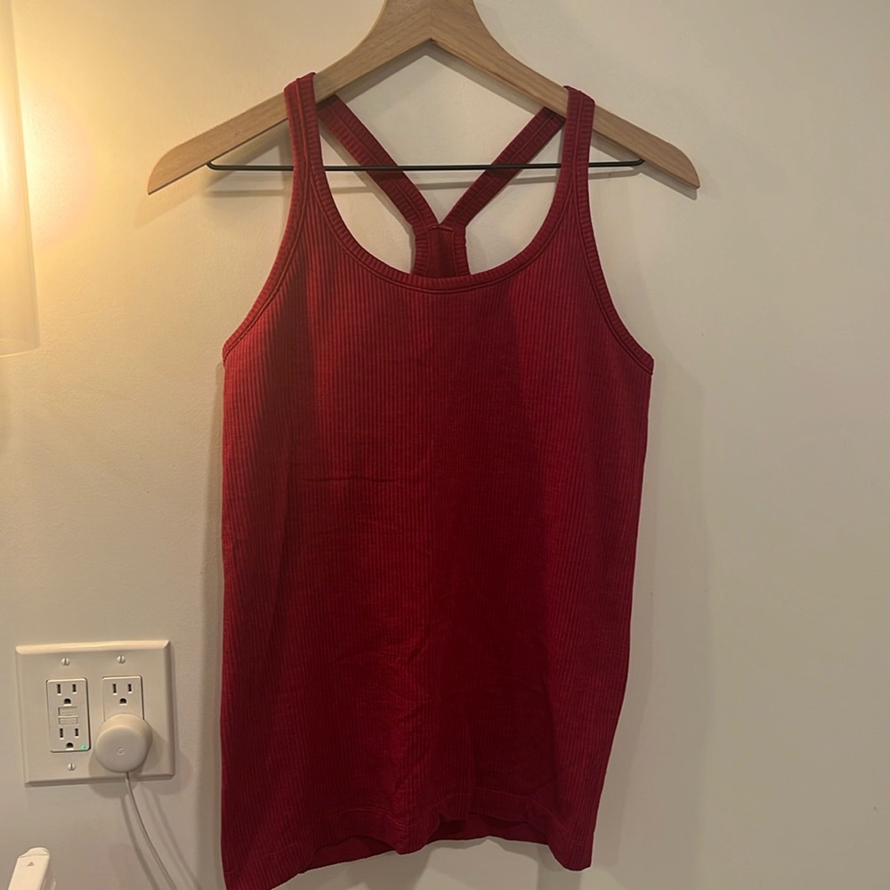 Red Lululemon Tanktop
